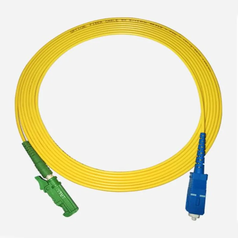 3 մմ կլոր մալուխ E2000 / APC- SC / UPC կարկատակի լարեր